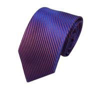 Click Tie Woven Classic Men's Tie for Men Party Striped Wedding Tie Tie Dark Green Slim, multicoloured, One Size