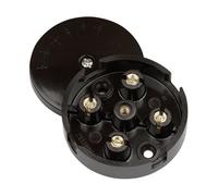 Click WA075 5A Junction Box Selective Entry 4 Terminal Brown (10 Pack)