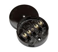 Click WA076 20A Junction Box Selective Entry 4 Terminal Brown