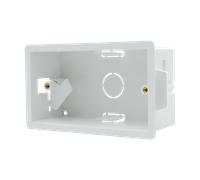 Click WA107SF 2 Gang 47mm Deep Spring Action Fast Fit Dry Lining Box