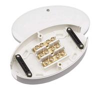 Click WA220 Heavy Duty Junction Box 3 Terminal - 60 Amp (White)
