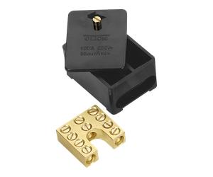 Click WA227 100A Single Pole 5x35mm² Link Box