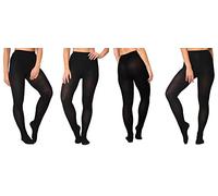 click2style 200 Denier Opaque Cotton Rich Tights Extra Thick Super Soft & Cosy in Winter (as8, alpha, l, x_l, regular, regular, L-XL)