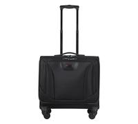 click2style Unisex Black 4 Wheels Roller Bag Travel Wheeled Handbag Luggage Weekend Laptop Trolley Bag 6114