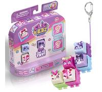 Clickeez 5-Pack | 5 Collectible Character Keyboard Keys Click and Clack | Create Your Own Keychain | Ages 6+