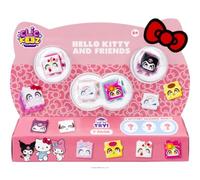 Clickeez Hello Kitty & Friends 7-Pack | Includes 7 Hello Kitty Themed Clickable Keyboard Collectibles! | 30+ Characters To Find, Cute Themes & Rare Surprises | Girls Gifts and Collect
