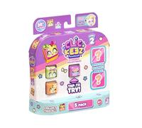 Clickeez Multipack - Series 2 | Includes 5 Clickable Keyboard Collectibles! | 30+ New Characters To Find, Cute Themes & Rare Surprises | Girls Gifts and Collectables Ages 6+
