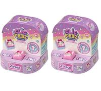 Clickeez: Twin Pack | Includes 2 Clickable Keyboard Collectibles! | 70 Characters To Find, Cute Themes & Rare Surprises | Girls Gifts and Collectables Ages 6+, Pastel (Pack of 2)