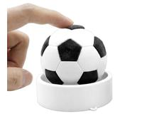 Clicker Ball Fidget,Focus Boost Sensory Sphere - 3D Printing Keyboard-Like Mechanism Soccer Clicker Fidget with Rotating Base | for Adults Boys Girls Desk Classroom Prizes School Travel