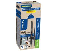 Pilot FriXion Clicker 07 Erasable Rollerball Pen Box of 24 Blue