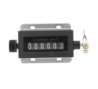 Clicker Counter, 6 Digit Handheld Tally Counter, Resettable Mechanical Pulling Counter for Coaching, Knitting, People, Lap, Fishing, Golf and Row