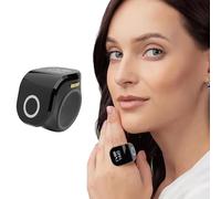 Clicker Counter Electronic Finger Counter Clicker with Vibration Adjustable Ultra-Light & Ergonomic Ring for Prayer Gym Sessions or Work Finger Click