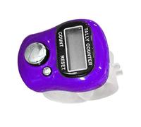 Clicker Counter - Handheld Electronic Ticker | Small Finger Clicker Counter Rings for Goods Lap Workouts Crochet Event School Sports Swimming Score Kids Men Women and Old Aged Peoples