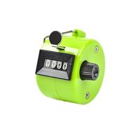 Clicker Counter,Metal Hand Tally Counter Clicker,Handheld Mechanical Counter Clicker,4 Digit Mechanical Palm Click Counter for Knitting People Lap Fishing Golf for School Event Golf Sports Office