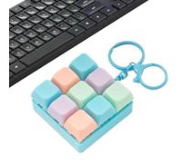 Clicker Device - Compact Sound Fidget Tool, Detachable Clip On Keychain Toy with Satisfying Tactile Feedback Feature, Stress Relief Press Function, Ideal for Kids Women Backpack Carry Study Break