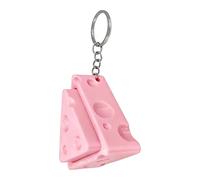 Clicker Fidget Toy - Portable 3D Printed Cute | Cheese Shaped Clicky Fidget | for Kids Adults Teens Office School Travel Classroom Study Work