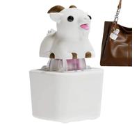 Clicker Fidget Toy Rechargeable Squeaking Goat Shape Keyring