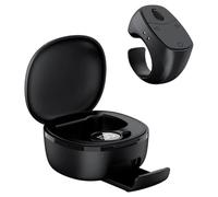 Clicker Page Turner - Wireless Ring Remote, Ergonomic Phone Stand | Zoom Control With Anti Slip Grip, Adjustable Rotation Design For Readers, Tablets, Musicians, Selfie, Elderly, Bedtime, Home Use