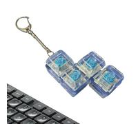 Clicker Palette - Four In Button, Mechanical Keypad Simulator, Sensory Stress Relief, Pocket Size Rhythm Tool, Toys & Games, Large Black White Red Blue For Silent Focus