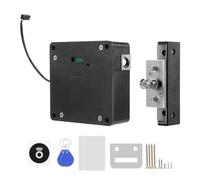 Clickinline Electronic Cabinet Lock Hidden DIY Cabinet Lock RFID Home Office Smart Drawer Locker for Door Wardrobe Cupboard