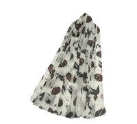 clicktostyle Ladies Witches, Pumpkins & Ghosts Halloween Printed Scarf Stylish Women Neck Head Wrap Stole 7446