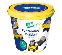 Clics Bucket Builders Clic and Play Bucket 123 Pieces