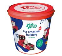 Clics Bucket Fire Edition Click and Play Bucket 127 Pieces