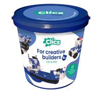 Clics Bucket Police Click and Play Bucket 135 Pieces