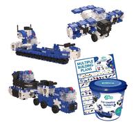 CLICS Police Edition Bucket | Size: 1 Pack CLICS Multicolor 1 Pack