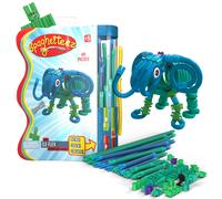 spaghetteez Ele-Flex - Creative and Connectable Elephant Toy for Children - Flexible, Bendable Construction Set - Enhances Problem-Solving Skills, Creativity, and Educational Fun- Ideal for Age 5+