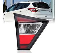 Clidr Driver Side Inner LH Tail Light For Ford Escape Kuga 2017 2018 2019 Rear Taillight Brake Lamp W/Blub (Left)