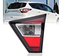 Clidr Right Side Inner RH Tail Light For Ford Escape Kuga 2017 2018 2019 Rear Taillight Brake Lamp W/Blub (Right)