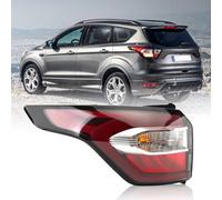 ClidrTail Light LH Rear Lamp Stop Indicator Light For Ford Escape Kuga 2017 2018 2019 Rear Taillight Brake Lamp (Outer Left)