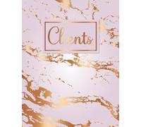 Clients: Client Appointment Organizer With Index & Pre-Numbered Pages, Client Book For Hair Stylist, Nail, Salon, Barbers