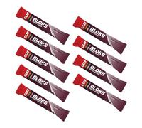 CLIF Bar Bloks Energy Chews - Black Cherry with Caffeine - Plant Based - Quick Energy for Cycling and Running - Workout Snack - 60g Bars (9 Pack)