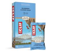 CLIF BAR Blueberry Almond Crisp Plant Based Energy Bars, 12 x 68 g