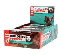 Clif Bar Builder's Protein Bar Chocolate Mint 12 Bars 2.40 oz (68 g) Each