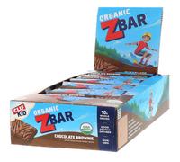 Clif Bar, Clif Kid, Organic Z Bar, Chocolate Brownie, 18 Bars, 1.27 oz (36 g) Each