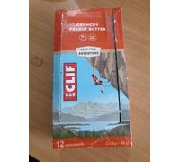 Clif Bar Crunchy Peanut Butter Bars - Box of 12
