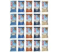 CLIF Bar ENERGY BAR Mixed Flavour Variety-Pack x 20 bars | Nutritional Bar | Source of Plant Based Protein | 20 bars x 68g