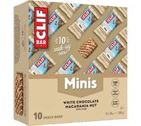 CLIF BAR Minis - Snack Bar - Chocolate Chip - Plant Based Protein - 10 x 28 g