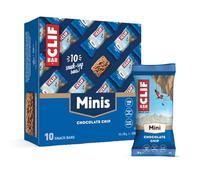 CLIF BAR Minis | Snack Bar | Chocolate Chip | 4g Plant Based Protein | On-the-Go Snack Sized Bars | 10 x 28 g