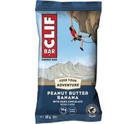Clif Bar Peanut Butter Dark Choc Bar with Dried Bananas & 10g Protein 68g