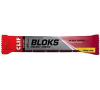 CLIF Bar BLOKS Energy Chews - Black Cherry with Caffeine - Plant Based - Quick Energy for Cycling and Running - Workout Snack - 18 x 60 g
