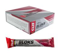 Clif Bar Shot Bloks Energy Chews Black Cherry w/ 50mg Caffeine Box of 18