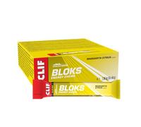 CLIF BLOKS Energy Chews - Margarita Citrus - Plant Based - Quick Energy for Cycling and Running - Workout Snack - 18 x 50 g