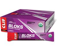 Clif - Energy Chews BLOKS - Mountain Berry - Plant-Based, Quick Energy, Workout Snack - 18 x 60 g