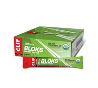 CLIF BLOKS - Energy Chews - Salted Watermelon Flavor - No Caffeine (2.1 Ounce Packet, 18 Count)