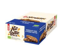 CLIF Nut Butter Bar | Protein Bar | Chocolate Chip & Peanut Butter | Organic |12 x 50 g