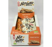 CLIF Nut Butter Bar Peanut Butter Organic Oat Bars 12 x 50g